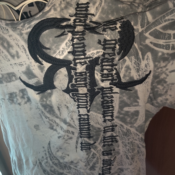 Roar short sleeve AFFLICTION Y2K YEP - Picture 3 of 4